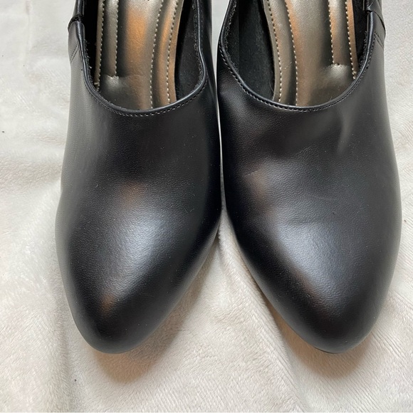 Comfort Plus by Predictions Black Heeled Booties - Picture 4 of 8